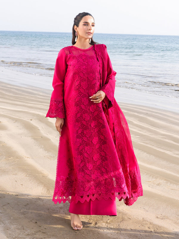 Faiza Faisal - Aroha 3pc Unstitched Pakistani Formal Wear Dress