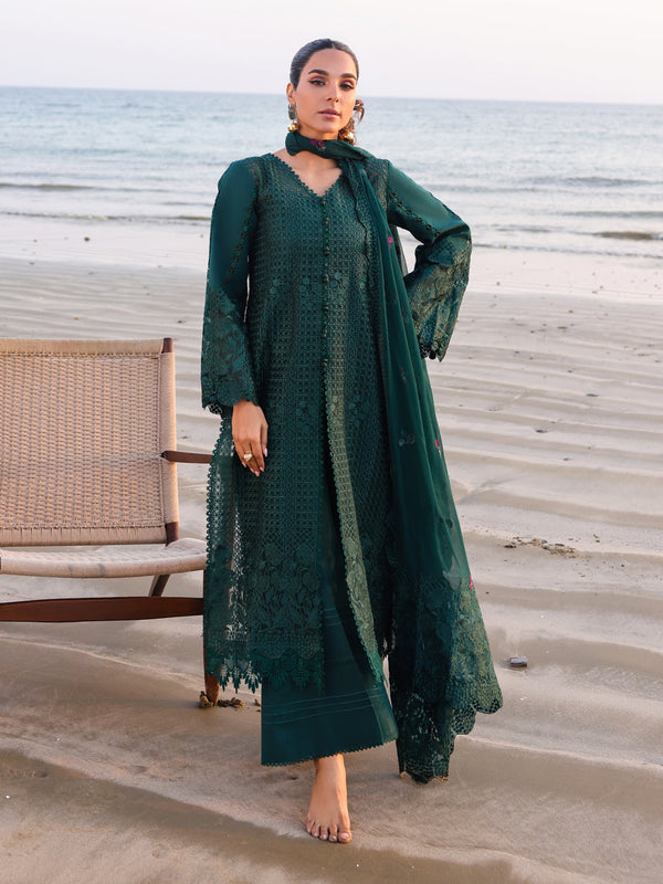 Faiza Faisal - Sophia 3pc Unstitched Pakistani Formal Wear Dress