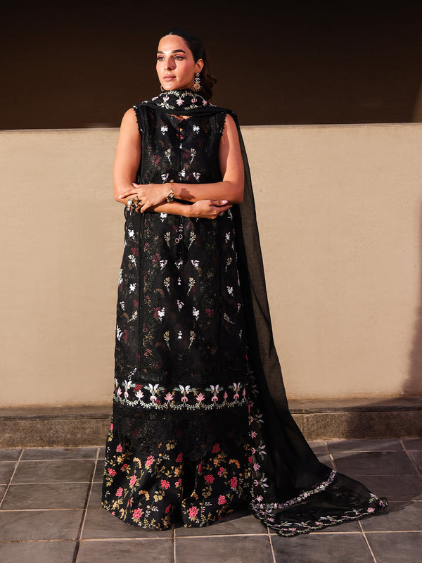 Faiza Faisal - Elva 3pc Unstitched Pakistani Formal Wear Dress
