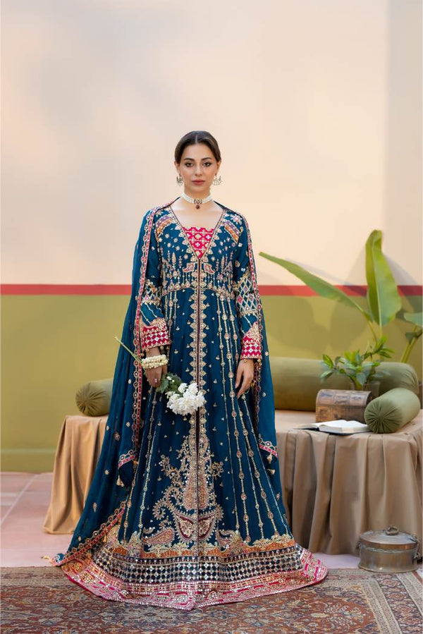 MEERAK - 3 Piece Gulbahar Pakistani Dress
