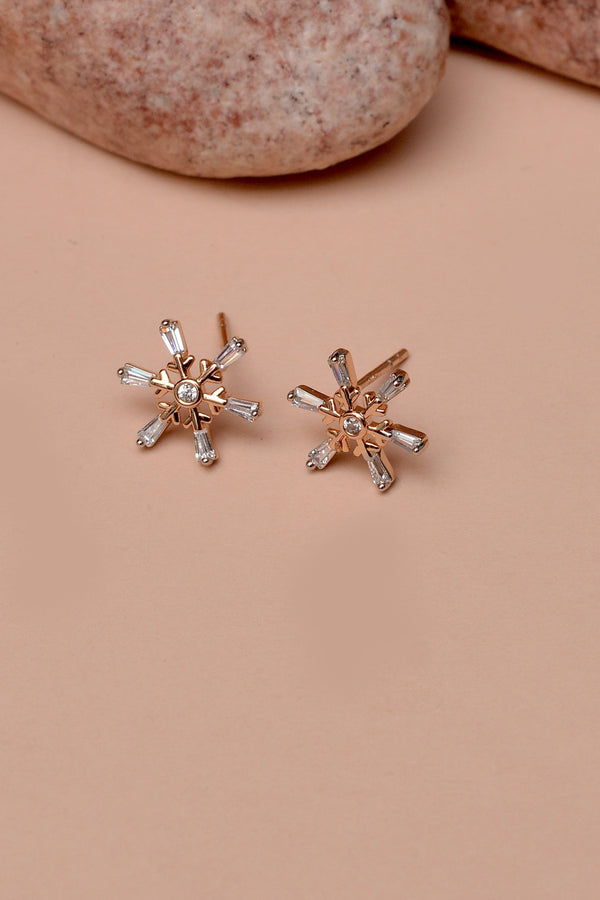 Anzay Jewellery - Daily Wear Dual Tone Ear Studs
