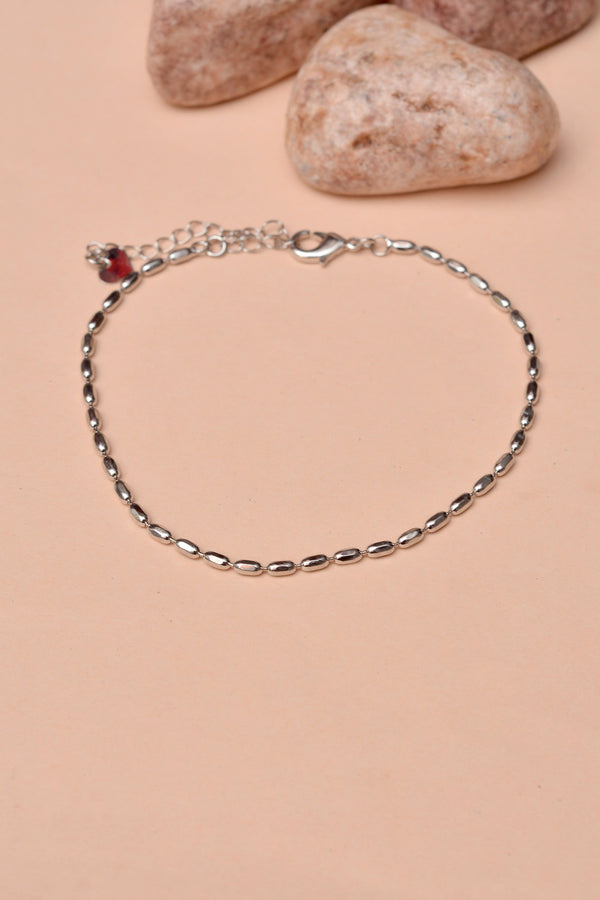Anzay Jewellery - Daily Wear Silver Anklet