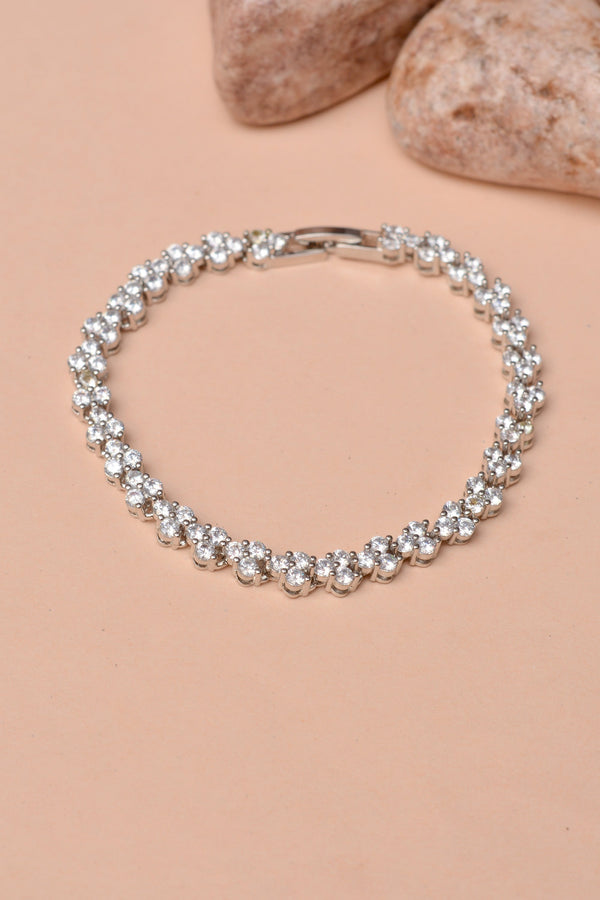 Anzay Jewellery - Daily Wear Silver Bracelet