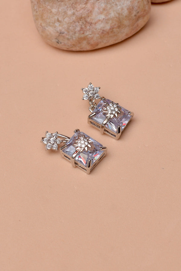 Anzay Jewellery - Daily Wear Silver Earrings