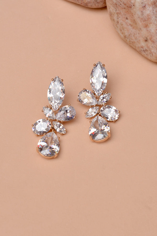 Anzay Jewellery - Daily Wear Golden Earrings