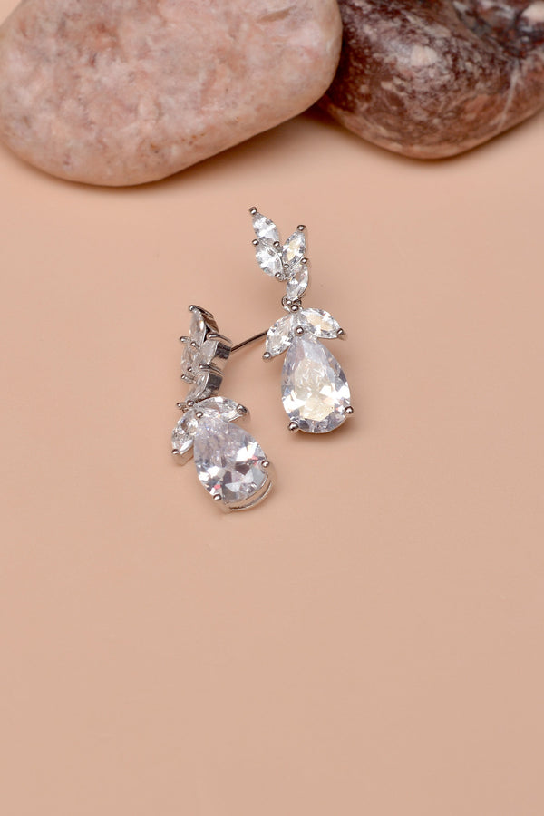 Anzay Jewellery - Daily Wear Silver Earrings