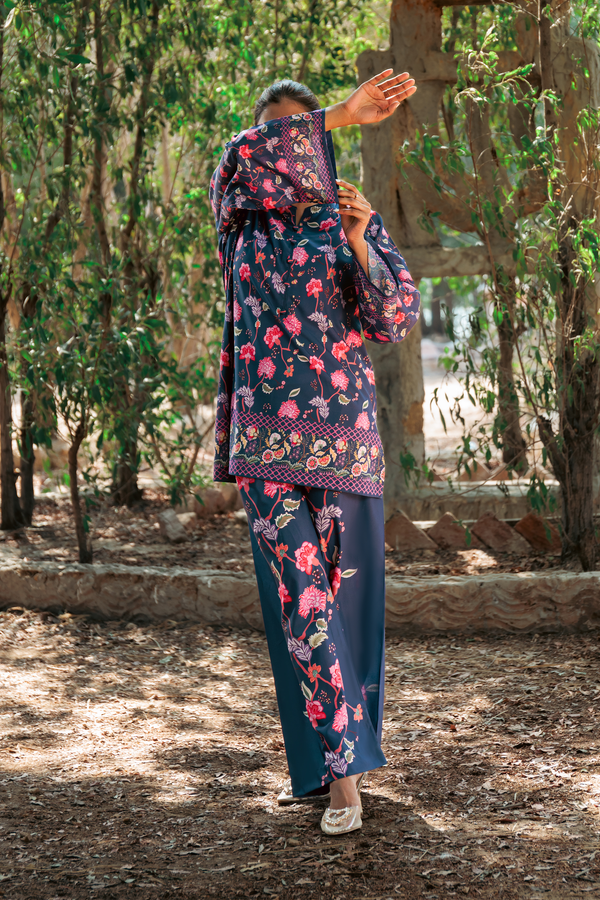 Noorangi - Stitched coords Amira | Crepe | Co-ords Pakistani Dress