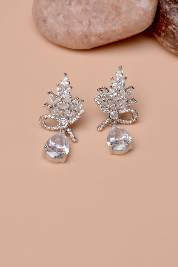 Anzay Jewellery - Daily Wear Silver Earrings