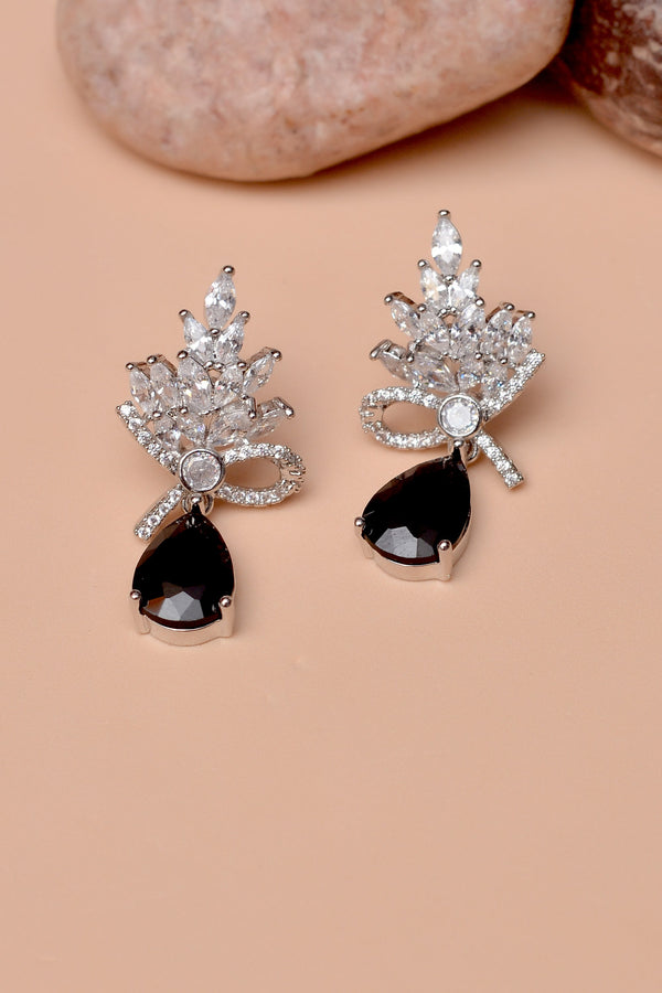 Anzay Jewellery - Daily Wear Black Earrings