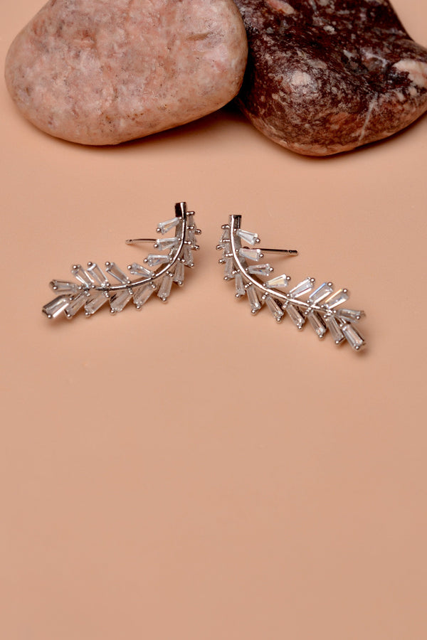 Anzay Jewellery - Daily Wear Silver Earrings