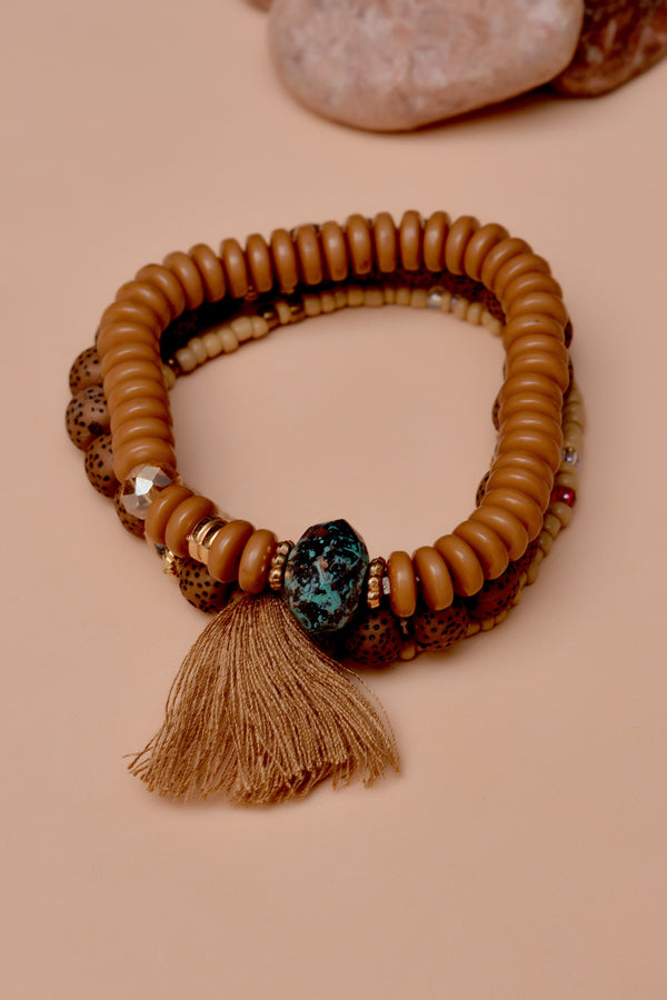 Anzay Jewellery - Daily Wear Brown Bracelet