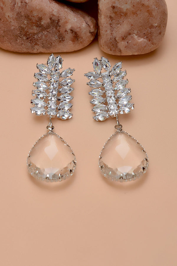 Anzay Jewellery - Daily Wear Silver Earrings