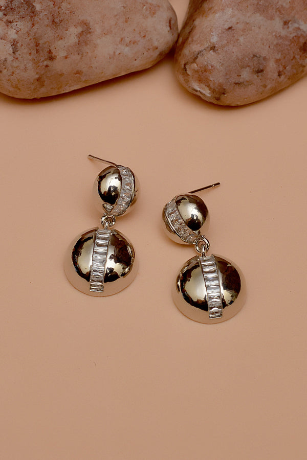 Anzay Jewellery - Daily Wear Silver Earrings