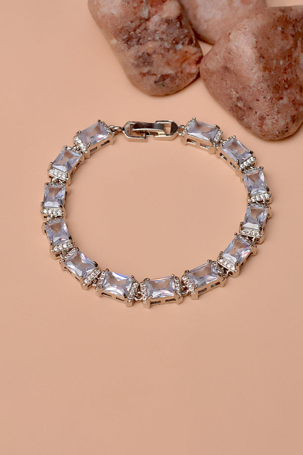 Anzay Jewellery - Daily Wear Silver Bracelet