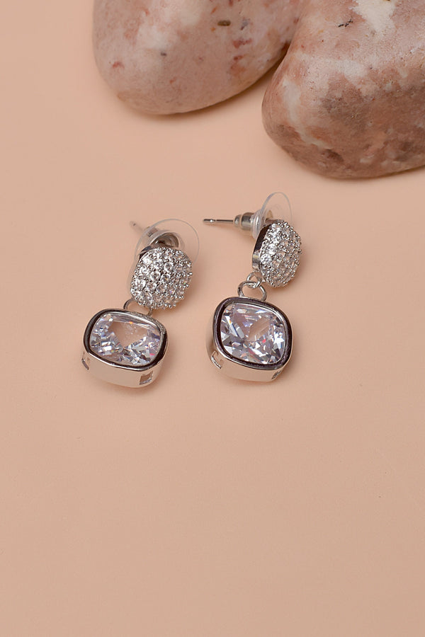 Anzay Jewellery - Daily Wear Silver Earrings