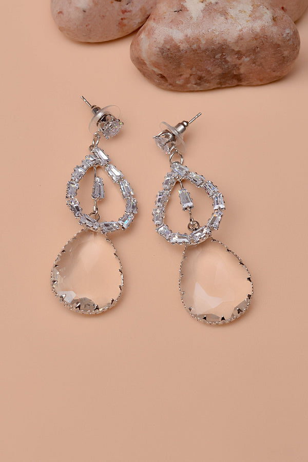 Anzay Jewellery - Daily Wear Silver Earrings