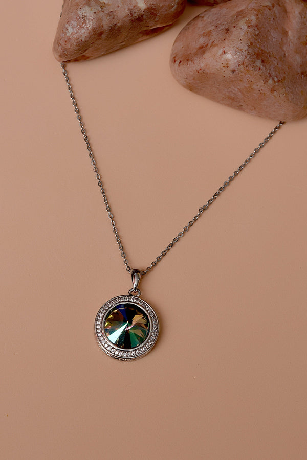 Anzay Jewellery - Daily Wear Multicolor Locket Pendant
