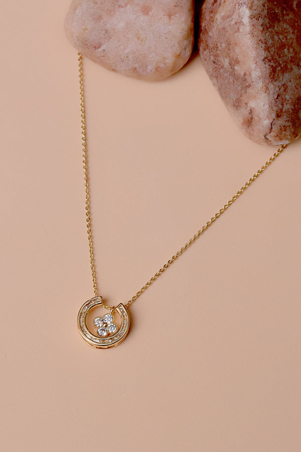 Anzay Jewellery - Daily Wear Golden Locket Pendant