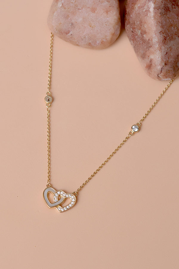 Anzay Jewellery - Daily Wear White Locket Pendant