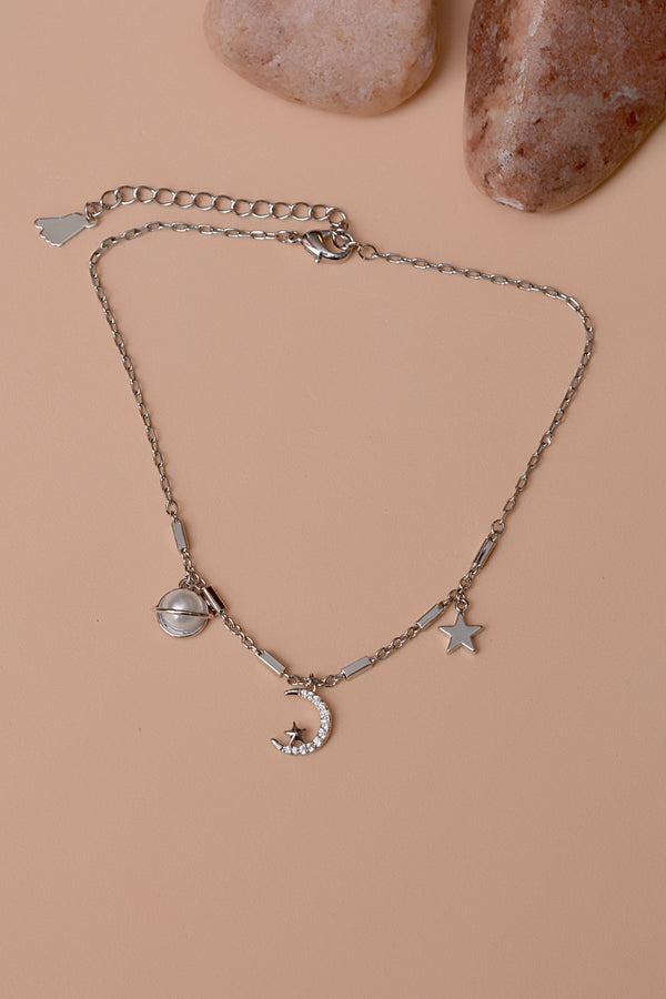 Anzay Jewellery - Daily Wear Silver Anklet
