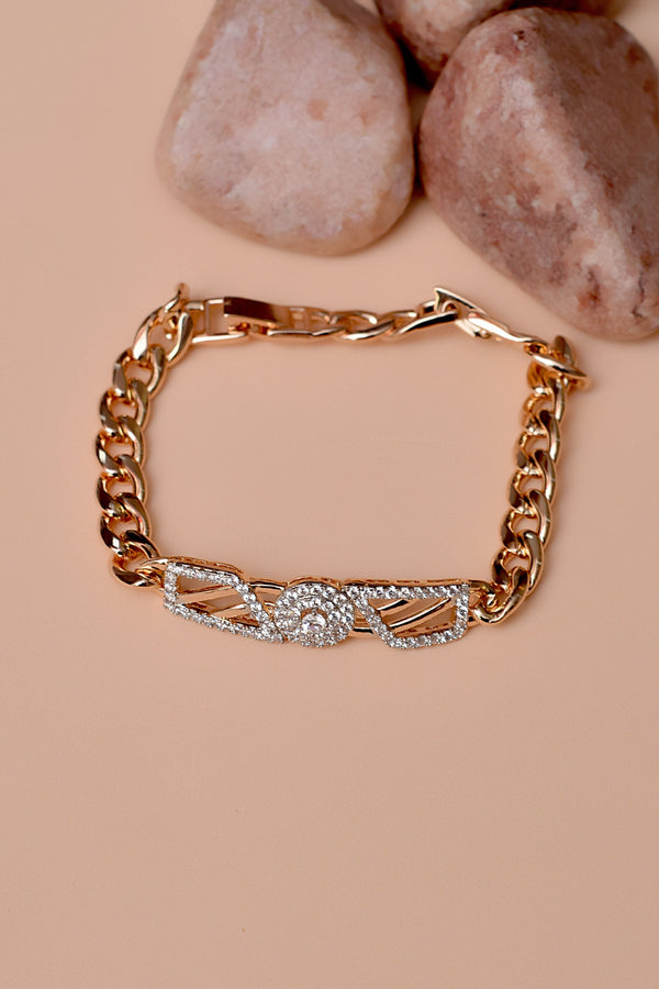Anzay Jewellery - Daily Wear Golden Bracelet