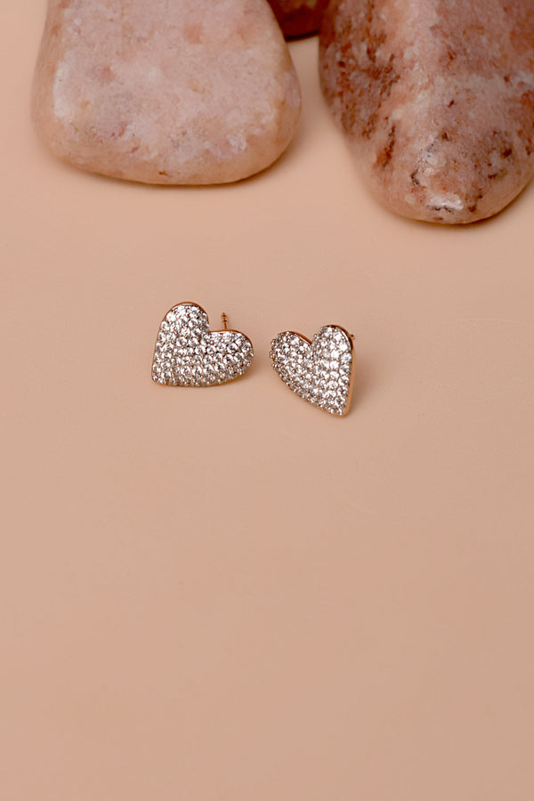 Anzay Jewellery - Daily Wear Dual Tone Ear Studs