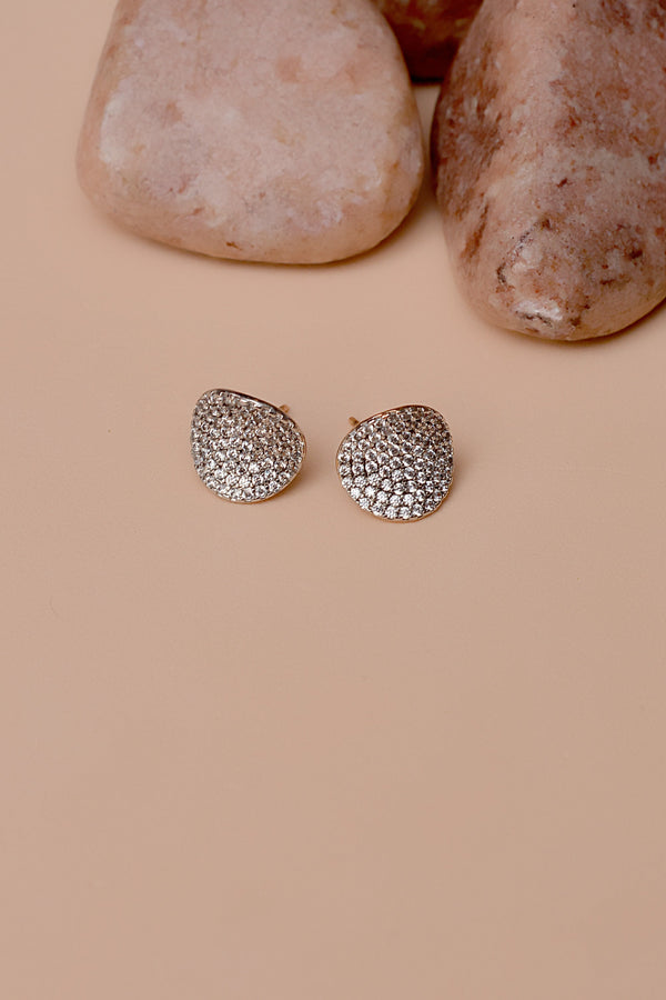 Anzay Jewellery - Daily Wear Dual Tone Ear Studs