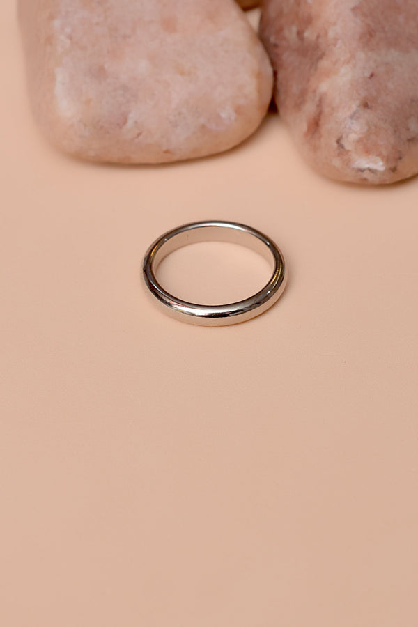 Anzay Jewellery - Size 7 Daily Wear Silver Ring