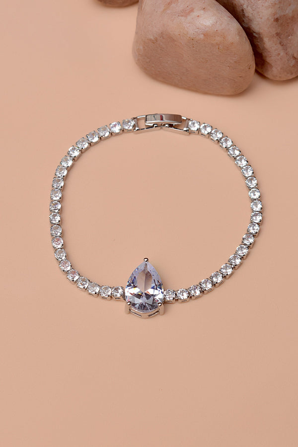 Anzay Jewellery - Daily Wear Silver Bracelet