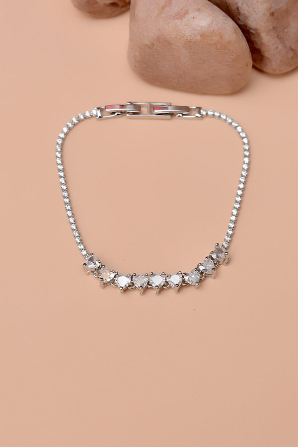 Anzay Jewellery - Daily Wear Silver Bracelet