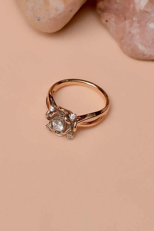 Anzay Jewellery - Size 9 Daily Wear Dual Tone Ring