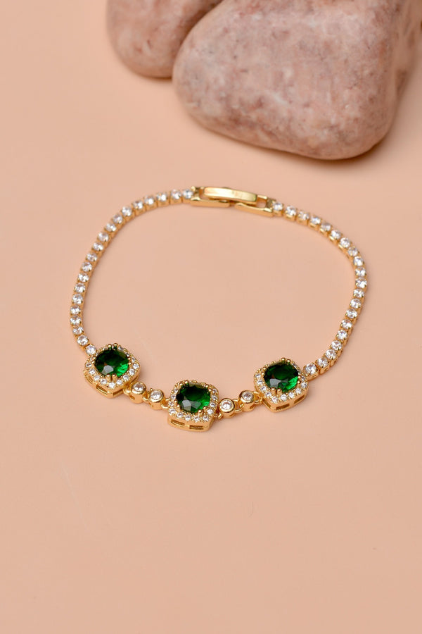 Anzay Jewellery - Daily Wear Green Bracelet