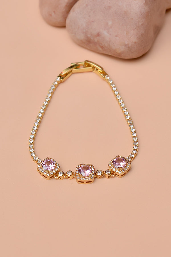 Anzay Jewellery - Daily Wear Pink Bracelet