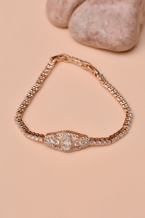 Anzay Jewellery - Daily Wear Golden Bracelet