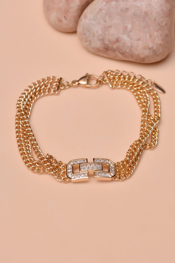 Anzay Jewellery - Daily Wear Golden Bracelet