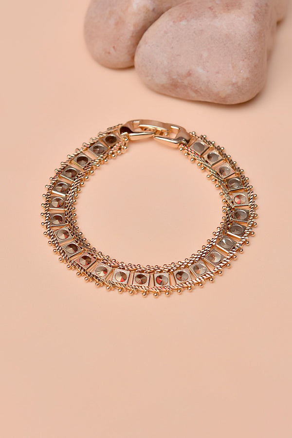 Anzay Jewellery - Daily Wear Golden Bracelet