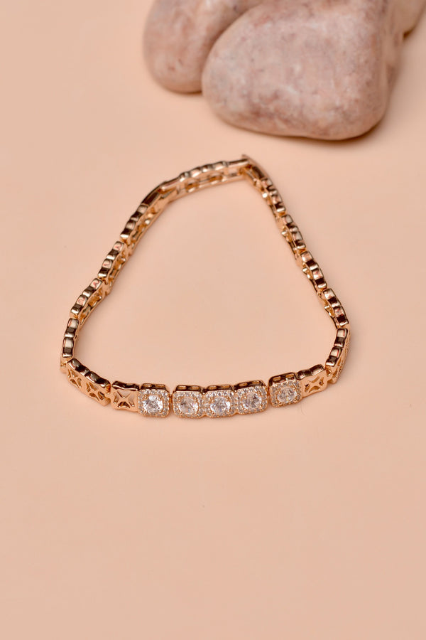 Anzay Jewellery - Daily Wear Golden Bracelet
