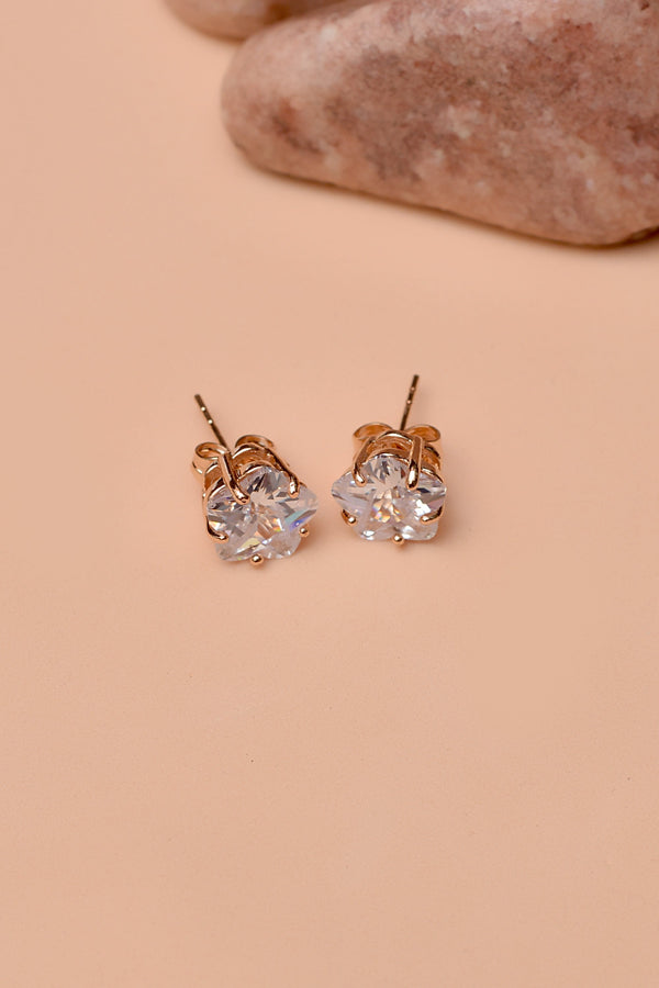 Anzay Jewellery - Daily Wear Golden Ear Studs