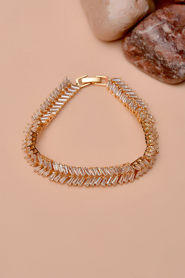 Anzay Jewellery - Daily Wear Golden Bracelet