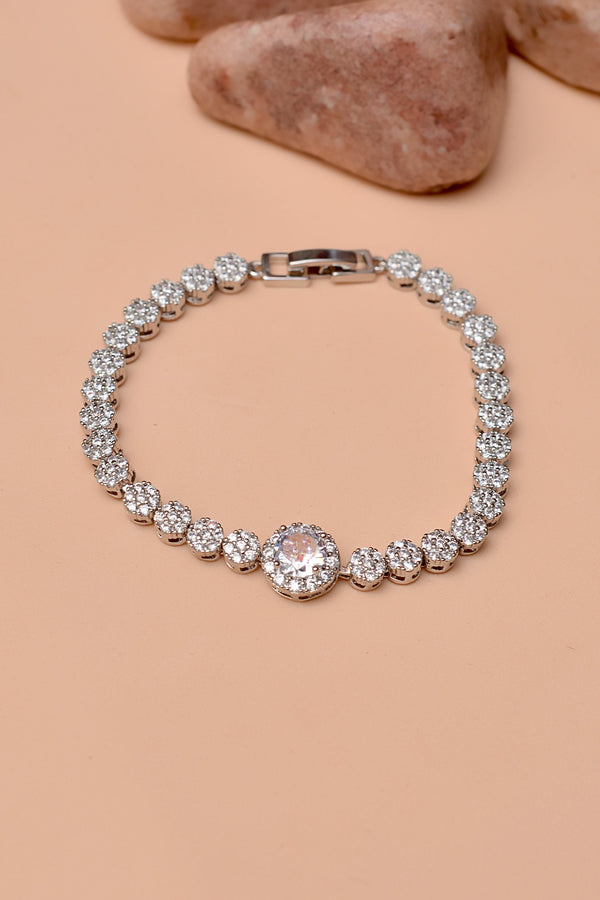 Anzay Jewellery - Daily Wear Silver Bracelet