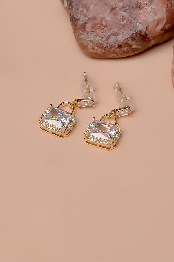 Anzay Jewellery - Daily Wear Golden Earrings