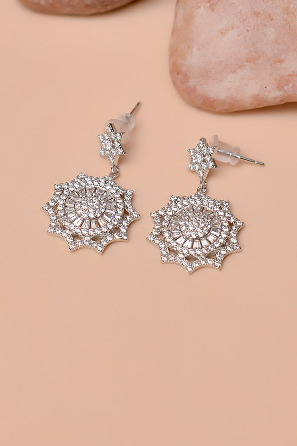 Anzay Jewellery - Daily Wear Silver Earrings