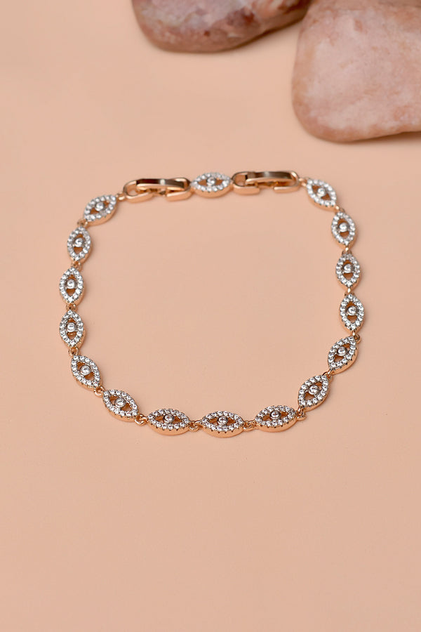 Anzay Jewellery - Daily Wear Dual Tone Bracelet
