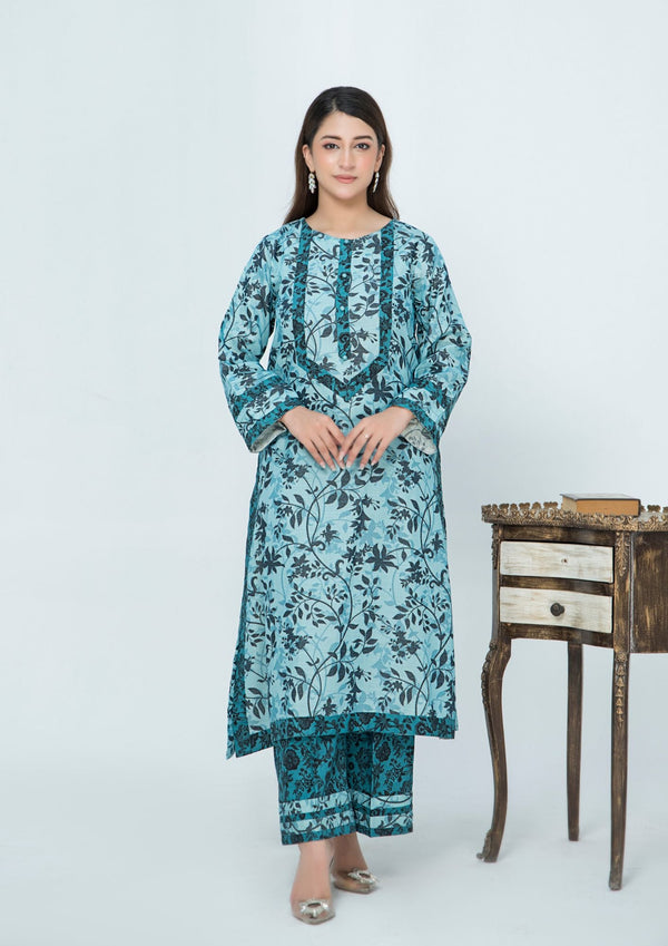 YoloPret - 2pc Khaddar Digital Print AML-W25-0033