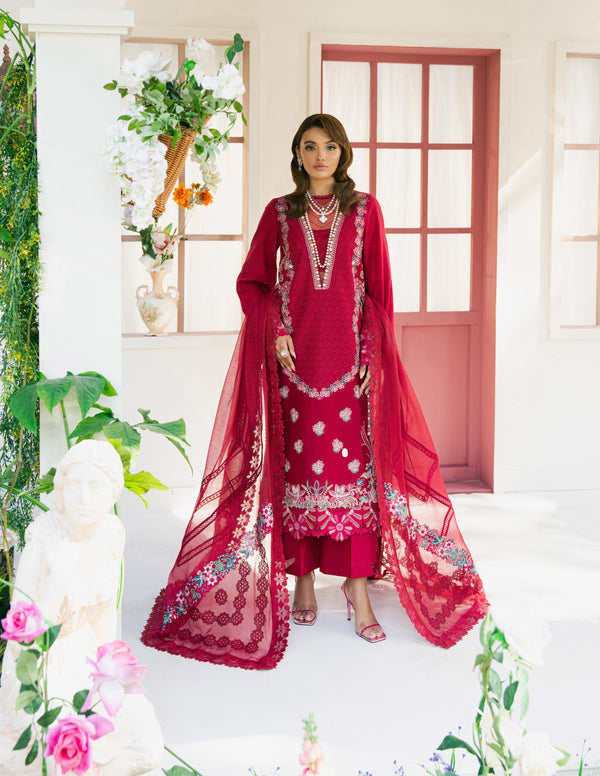 Noorangi - Stitched Eid Luxury Collection Zinnia Pakistani Dress