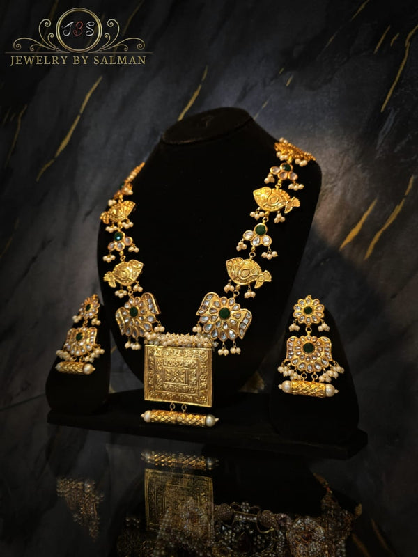 JBS - Handcrafted Malla Set, Luxury Traditional Indian / Pakisatni Jewellary for Women