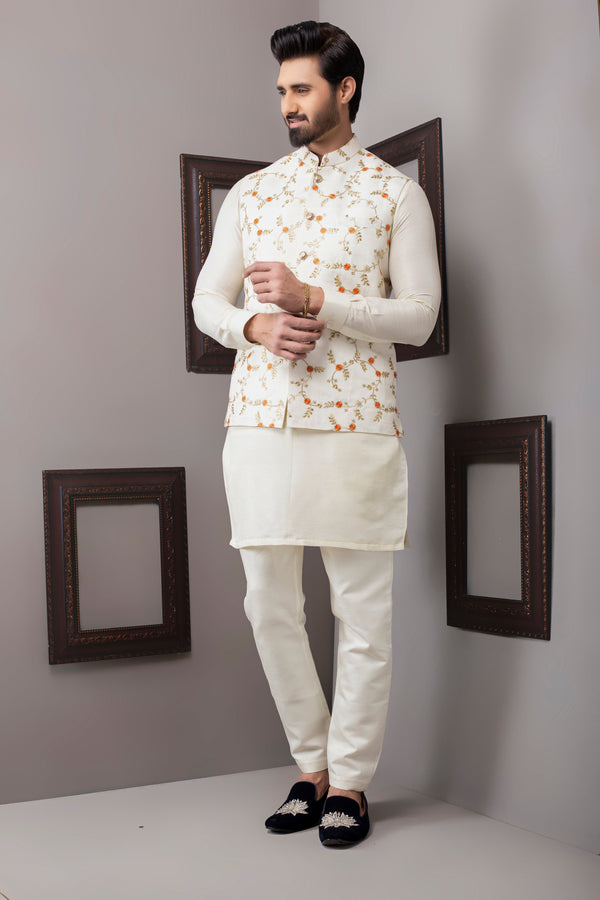 Edge Republic - ER WC 1028 orange Gold Waist Coat