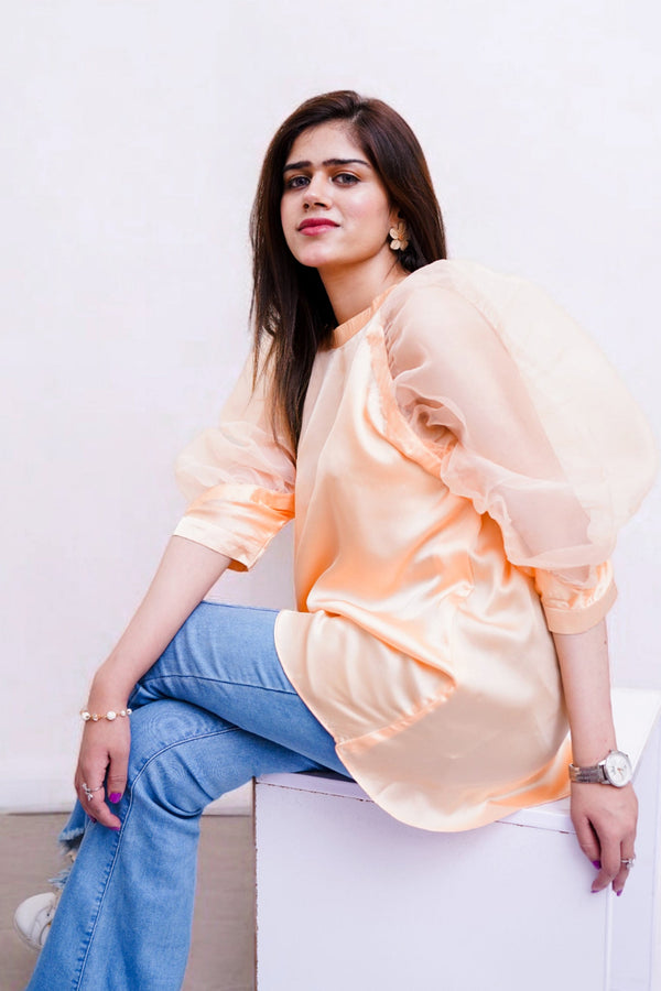Noorangi - Stitched Tops CANYON Pakistani Dress