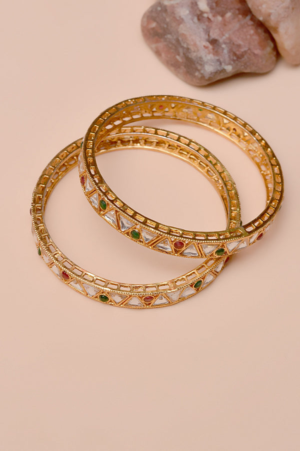 Anzay Jewellery - Size 2-8 Party Wear Multicolor Bangles