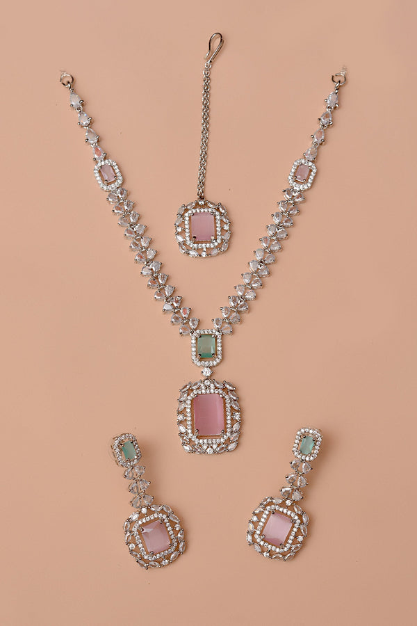 Anzay Jewellery - Party Wear Multicolor Party Set